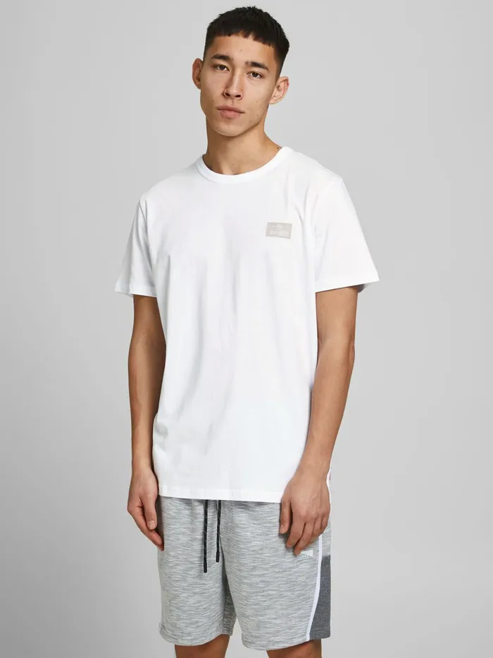 Tshirts JACK and JONES Mens BASIC CREW NECK TSHIRT White White Online