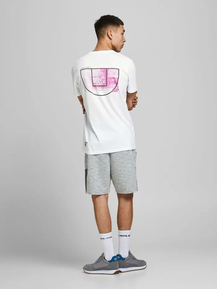 Tshirts JACK and JONES Mens BASIC CREW NECK TSHIRT White White Online