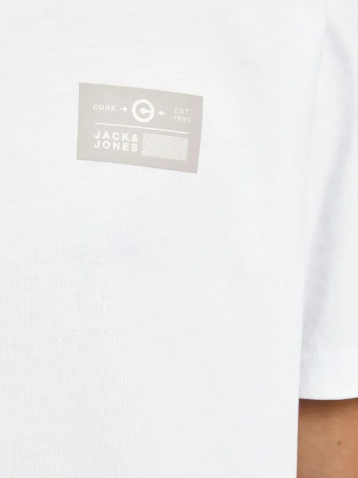 Tshirts JACK and JONES Mens BASIC CREW NECK TSHIRT White White Online