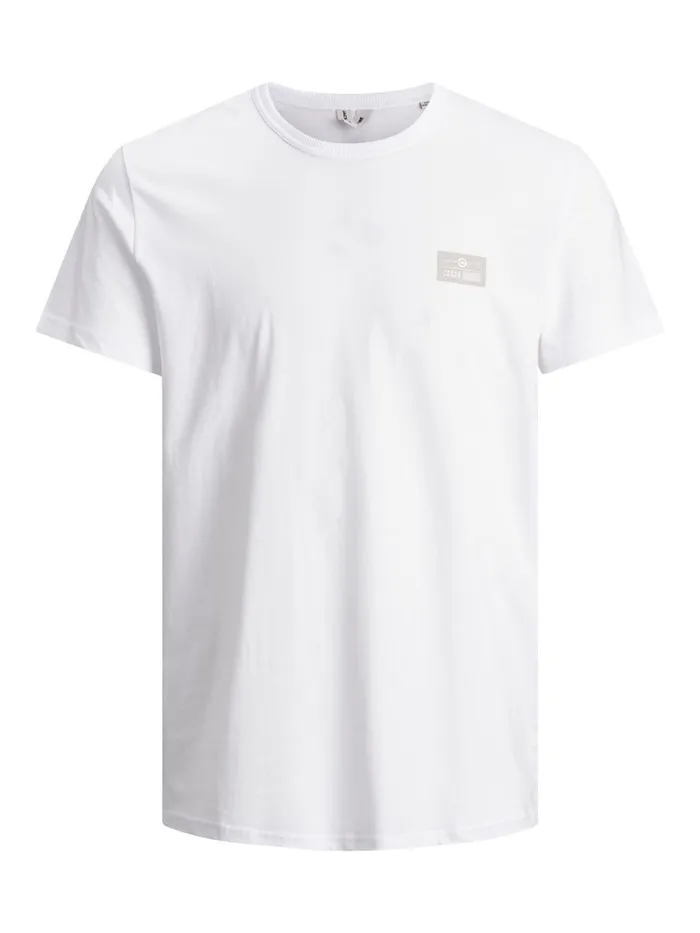 Tshirts JACK and JONES Mens BASIC CREW NECK TSHIRT White White Online