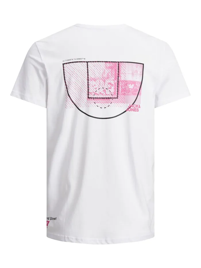 Tshirts JACK and JONES Mens BASIC CREW NECK TSHIRT White White Online