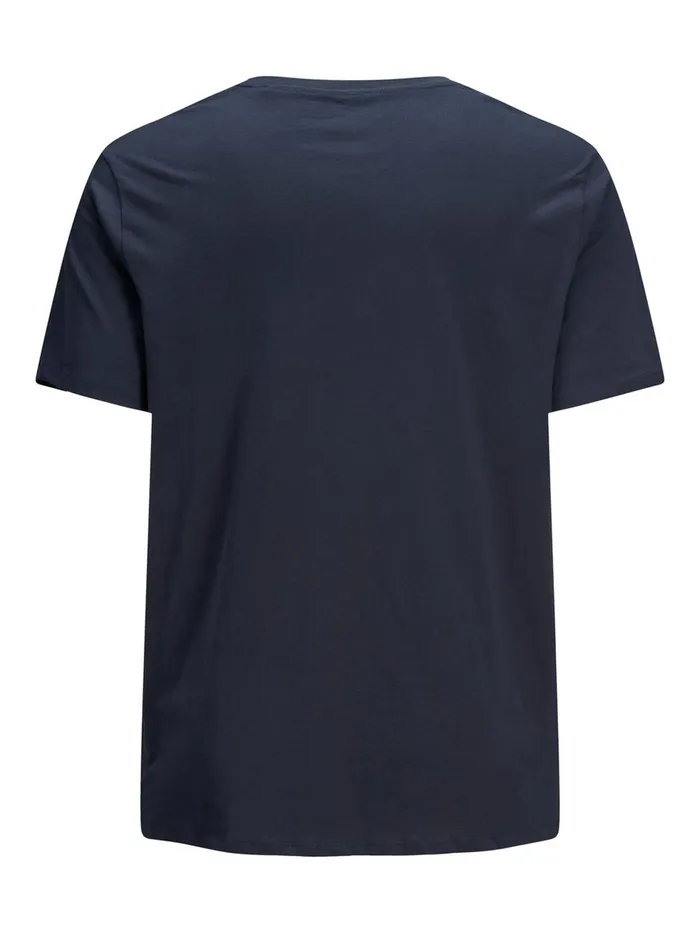 Tshirts JACK and JONES Mens LOGO PLUS SIZE TSHIRT Blue Navy Blazer Near Me
