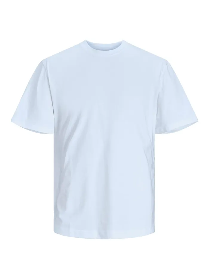 Tshirts JACK and JONES Mens ORGANIC COTTON RELAXED FIT TSHIRT White White On Sale