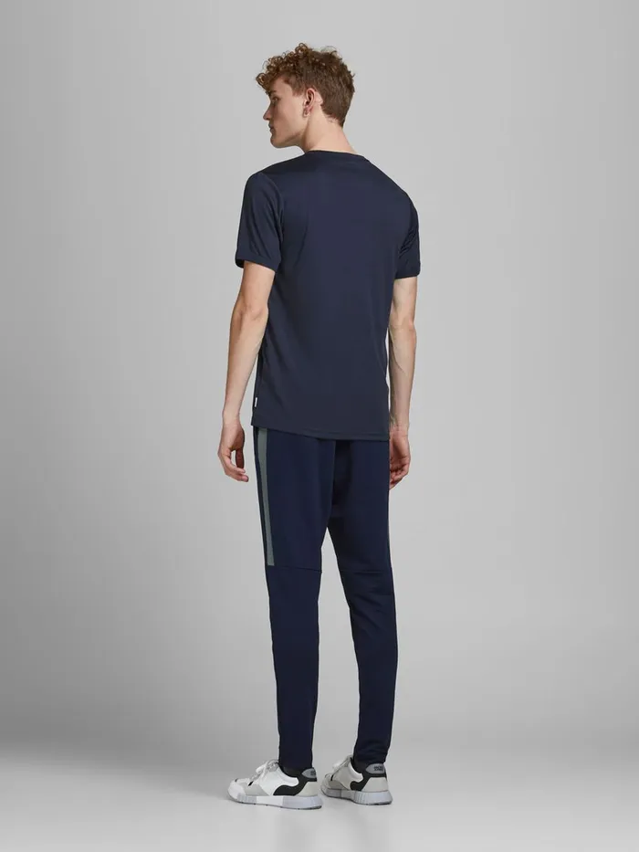 Tshirts JACK and JONES Mens PERFORMANCE SPORTS TSHIRT Blue Navy Blazer For Sale