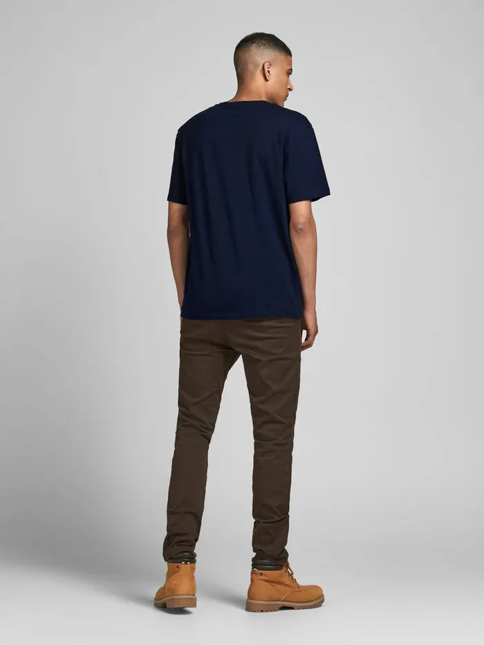 Tshirts JACK and JONES Mens PRIDE TSHIRT Blue Navy Blazer Gift for Friend
