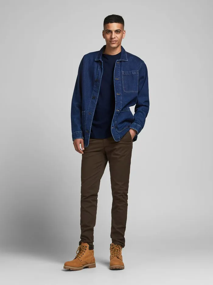 Tshirts JACK and JONES Mens PRIDE TSHIRT Blue Navy Blazer Gift for Friend