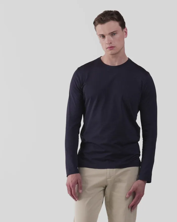 Tshirts Long Sleeve Classic Tshirt Navy ussunspel Men Tshirts Long Sleeve Classic Tshirt Navy ussunspel Men