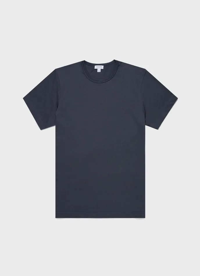 Tshirts Men Heavyweight Jersey Tshirt Slate Blue ussunspel