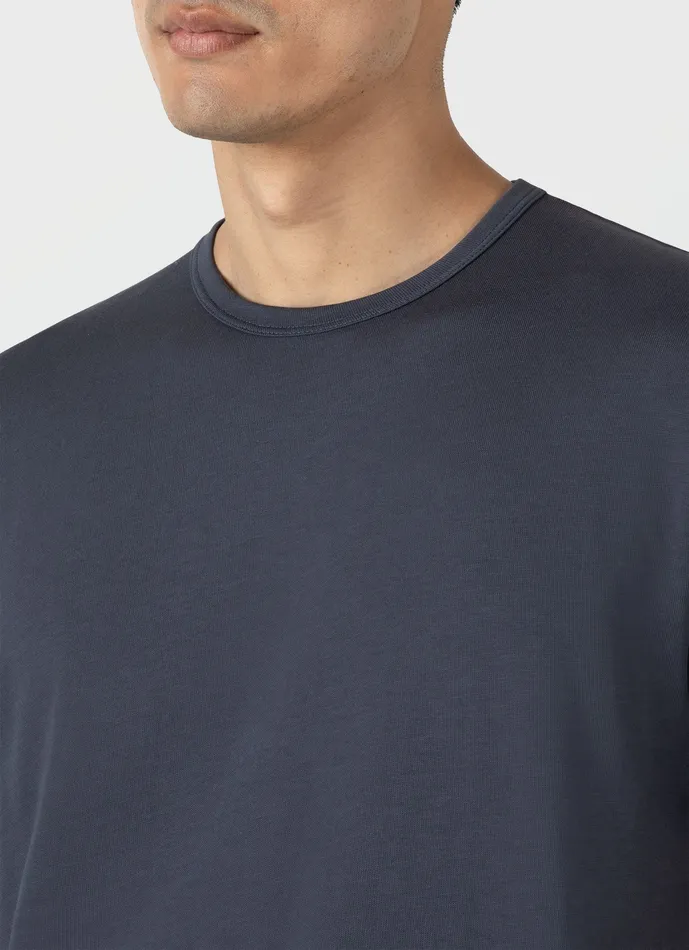Tshirts Men Heavyweight Jersey Tshirt Slate Blue ussunspel Tshirts Men Heavyweight Jersey Tshirt Slate Blue ussunspel
