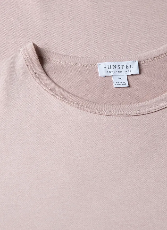 Tshirts ussunspel Men Classic Tshirt Pale Pink Tshirts ussunspel Men Classic Tshirt Pale Pink