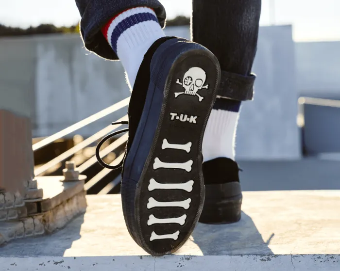 TUK Shoes Platforms Women Black Suede Platform Sneaker TUK Shoes Platforms Women Black Suede Platform Sneaker