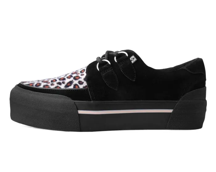 TUK Shoes Platforms Women Black Suede Platform Sneaker TUK Shoes Platforms Women Black Suede Platform Sneaker
