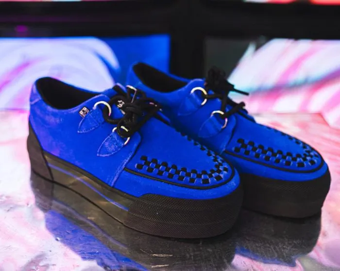 TUK Shoes Platforms Women Black Suede Platform Sneaker TUK Shoes Platforms Women Black Suede Platform Sneaker