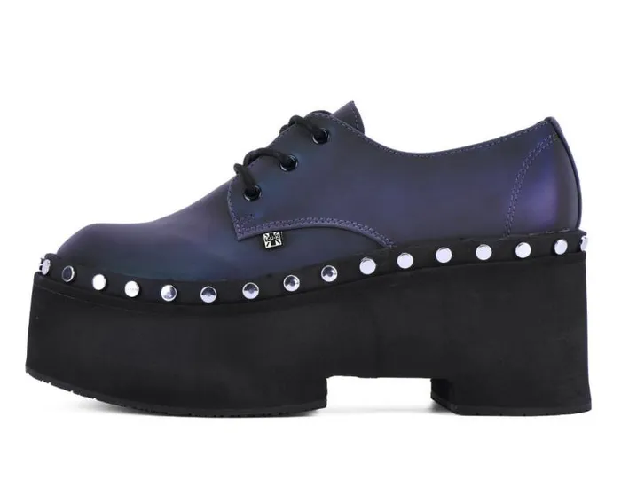 TUK Shoes Platforms Women Midnight Chameleon Dino Flat Platform TUK Shoes Platforms Women Midnight Chameleon Dino Flat Platform