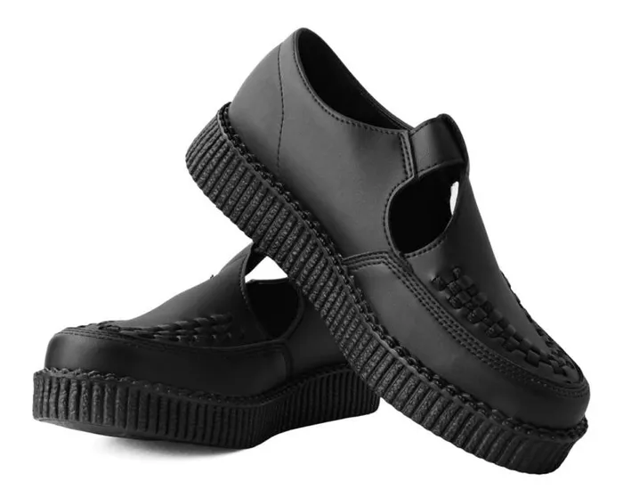 TUK Shoes Sandals Women Black TUKskin Viva Low Sandal TUK Shoes Sandals Women Black TUKskin Viva Low Sandal