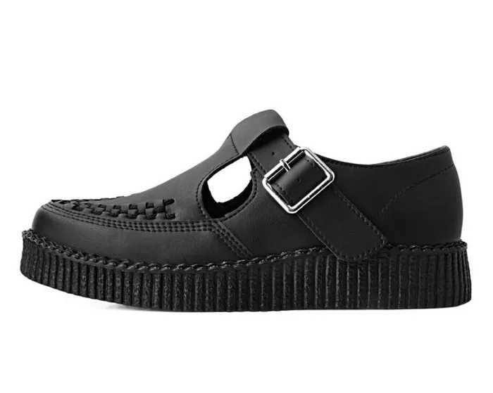 TUK Shoes Sandals Women Black TUKskin Viva Low Sandal TUK Shoes Sandals Women Black TUKskin Viva Low Sandal