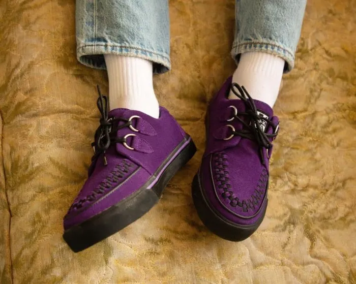 TUK Shoes Sneakers Men Purple Suede Sneaker TUK Shoes Sneakers Men Purple Suede Sneaker
