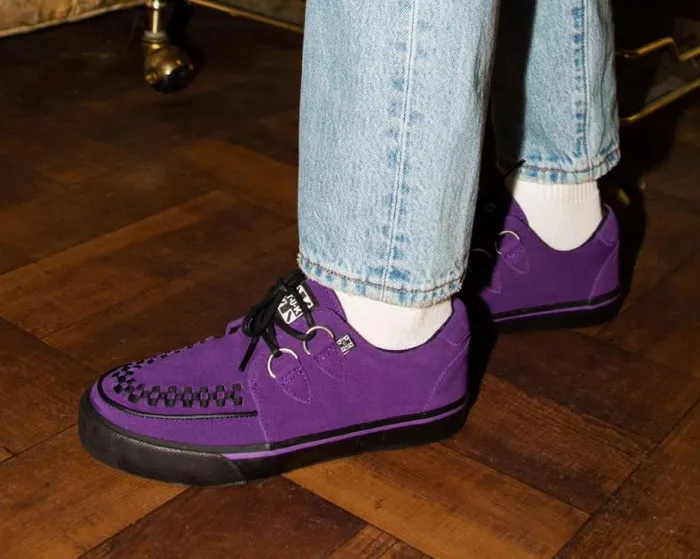 TUK Shoes Sneakers Men Purple Suede Sneaker TUK Shoes Sneakers Men Purple Suede Sneaker