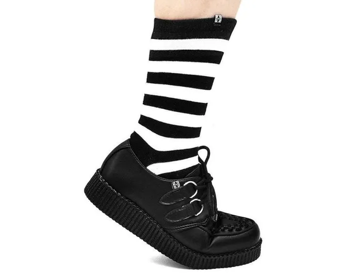 TUK Shoes Vegan Women Black TUKskin Vegan Viva Low Sole Creepers TUK Shoes Vegan Women Black TUKskin Vegan Viva Low Sole Creepers
