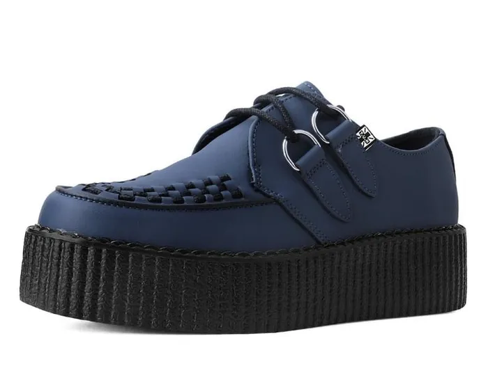 TUK Shoes Vegan Women Sky At Night TUKskin Viva Mondo Creeper