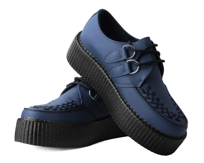 TUK Shoes Vegan Women Sky At Night TUKskin Viva Mondo Creeper TUK Shoes Vegan Women Sky At Night TUKskin Viva Mondo Creeper