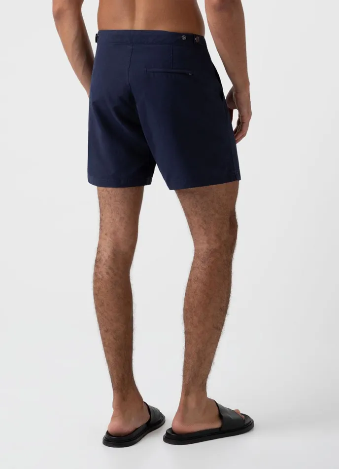Tailored Swim Shorts Navy Men SUNSPEL Swimwear