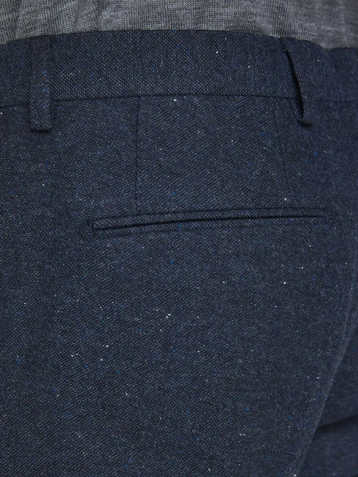Tailoring JACK and JONES Mens SUPER SLIM FIT TROUSERS Blue Dark Navy