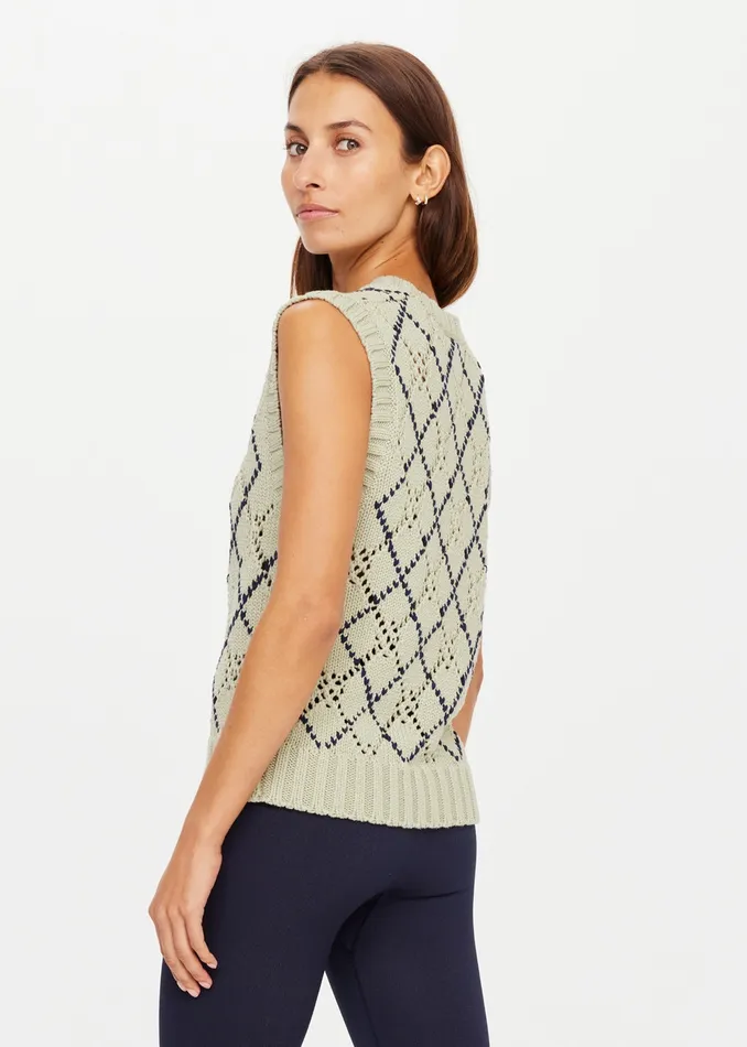 THE UPSIDE JARDIN SCARLETT KNIT VEST Women Shirts and Tanks THE UPSIDE JARDIN SCARLETT KNIT VEST Women Shirts and Tanks