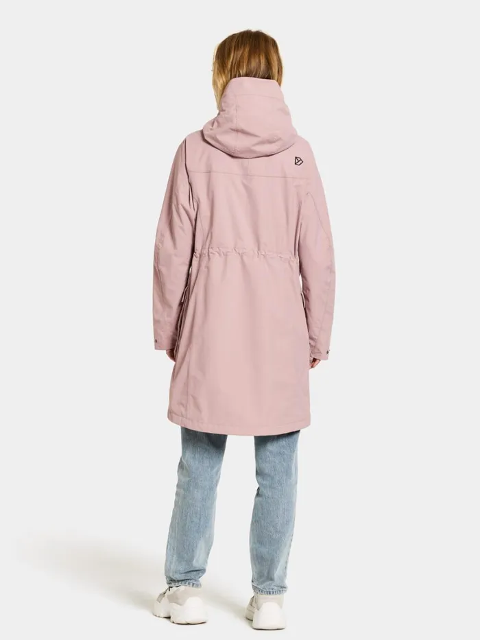 Thelma Parka Oyster Lilac Women Didriksons Spring Jackets