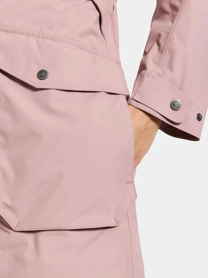 Thelma Parka Oyster Lilac Women Didriksons Spring Jackets