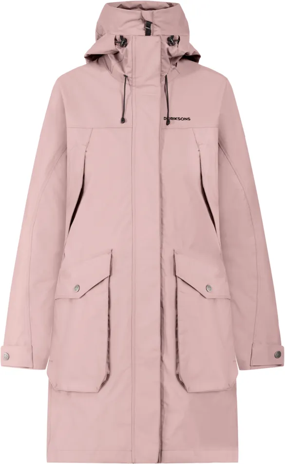 Thelma Parka Oyster Lilac Women Didriksons Spring Jackets