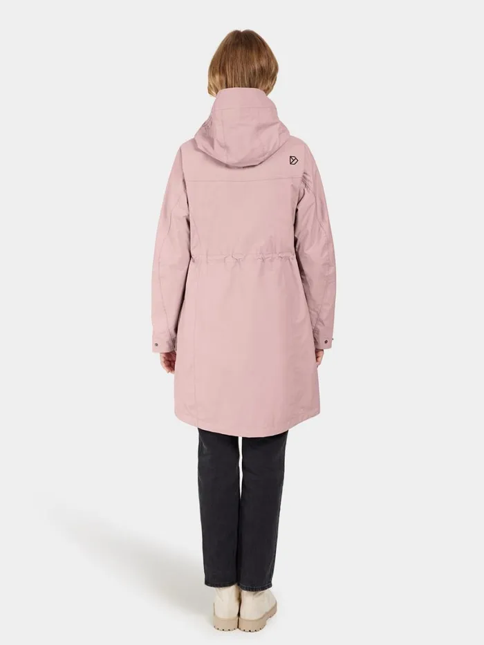 Thelma Parka Oyster Lilac Women Didriksons Spring Jackets