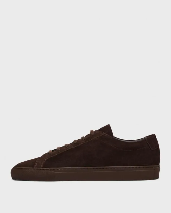 Theory Common Projects Mens Original Achilles Sneakers Dark Brown Men Shoes Theory Common Projects Mens Original Achilles Sneakers Dark Brown Men Shoes