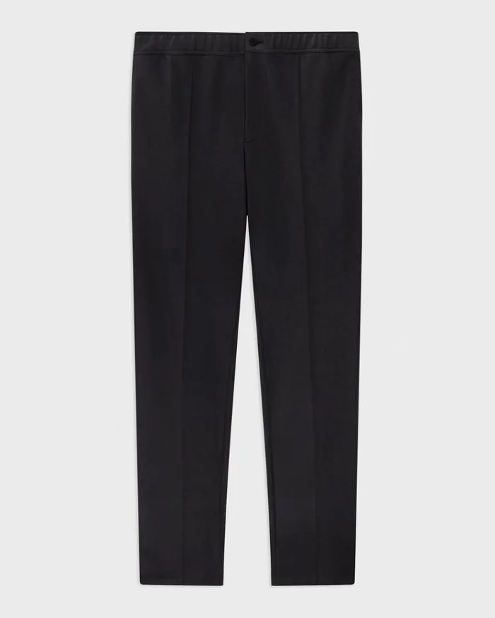 Theory Curtis Drawstring Pant In Precision Ponte Black Men Pants Theory Curtis Drawstring Pant In Precision Ponte Black Men Pants