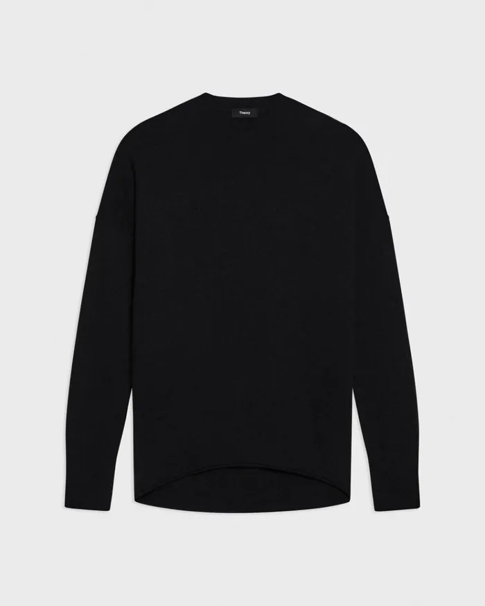 Theory Karenia Sweater In Cashmere Black Women Sweaters Cardigans Theory Karenia Sweater In Cashmere Black Women Sweaters Cardigans
