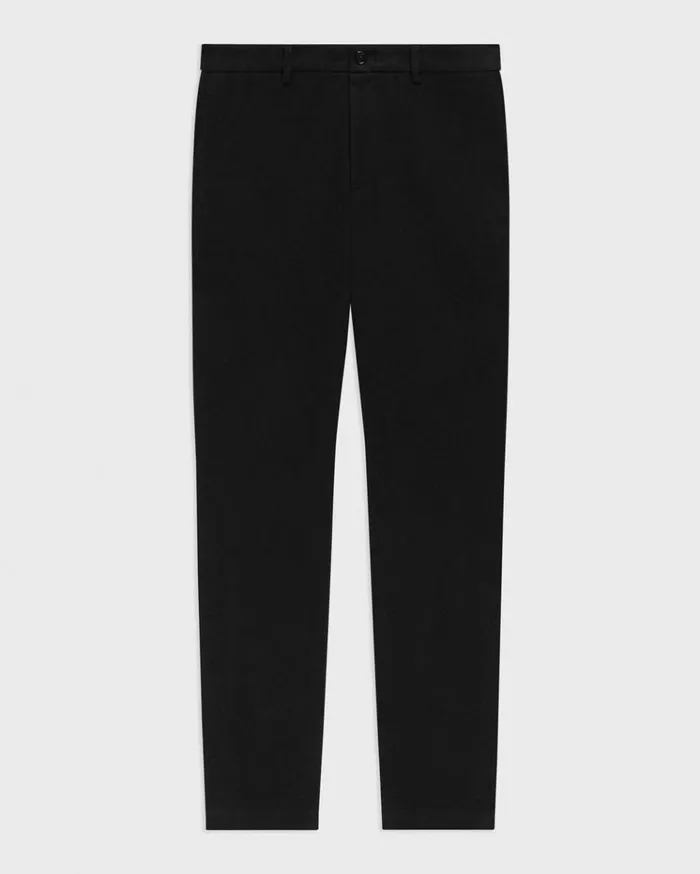 Theory Zaine Pant In Moleskin Twill Black Men Pants Theory Zaine Pant In Moleskin Twill Black Men Pants