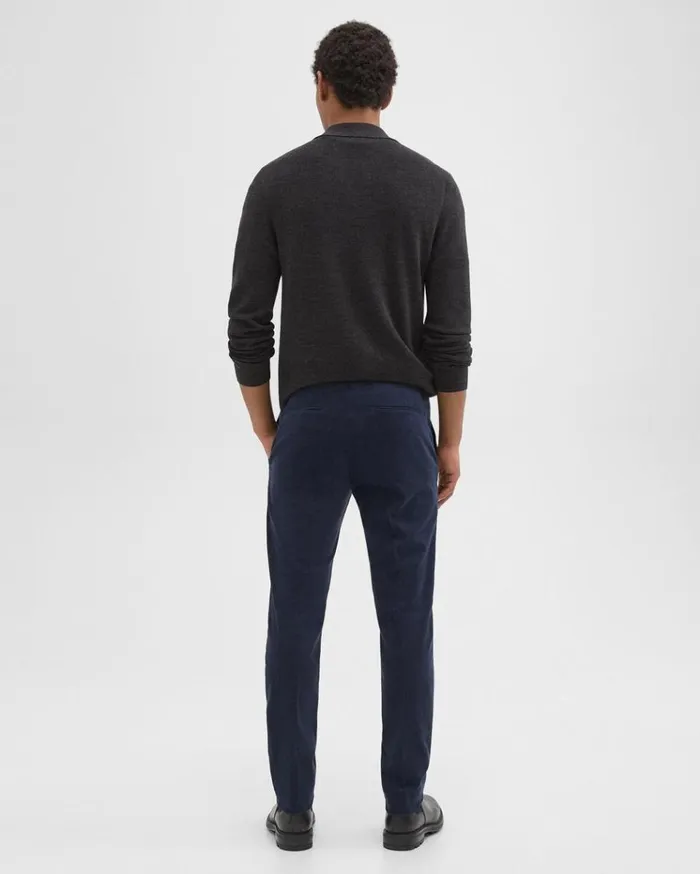 Theory Zaine Pant In Stretch Corduroy Baltic Men Suits Theory Zaine Pant In Stretch Corduroy Baltic Men Suits