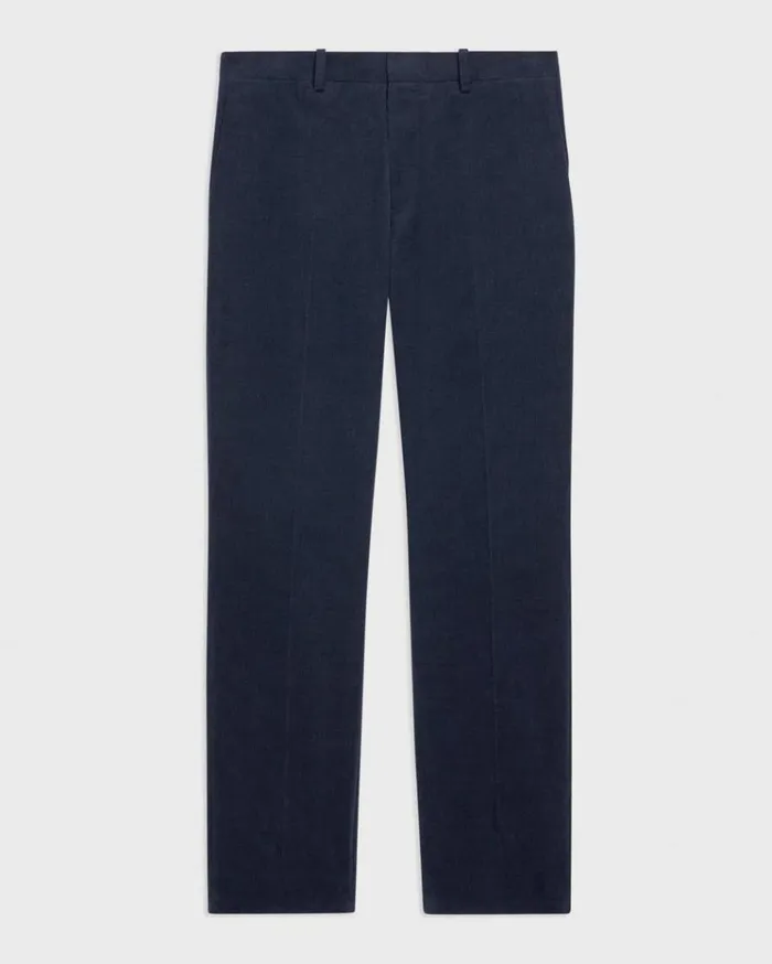 Theory Zaine Pant In Stretch Corduroy Baltic Men Suits Theory Zaine Pant In Stretch Corduroy Baltic Men Suits