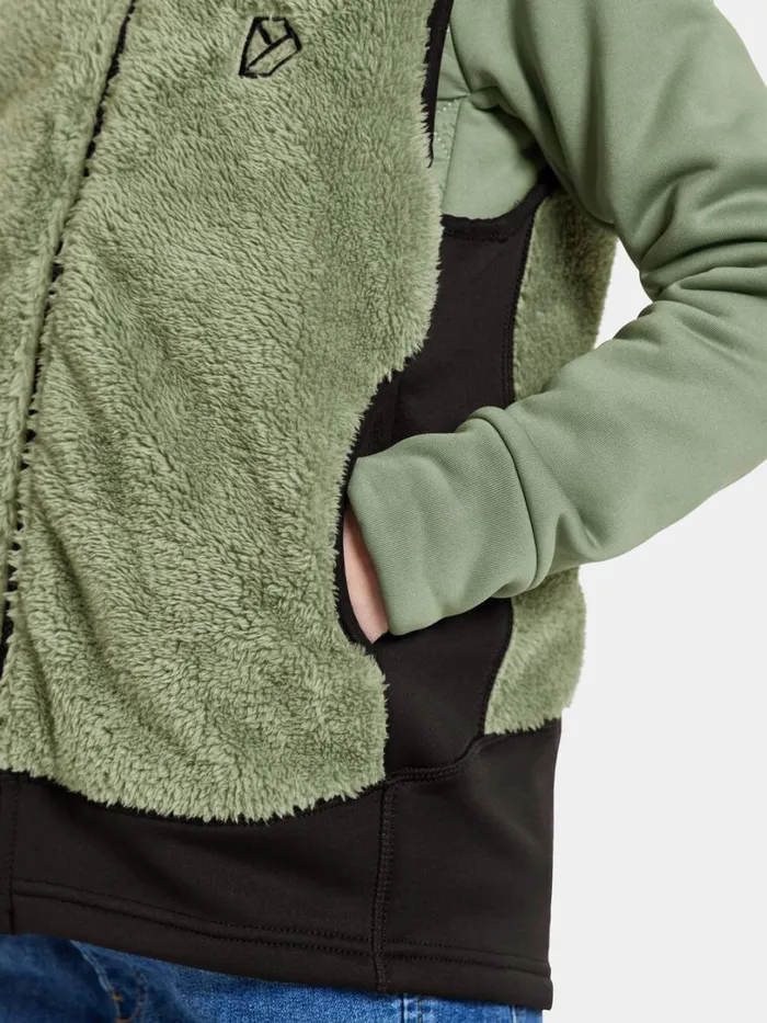 Timjan Kids039 Vest Light Moss Kids Didriksons Vests