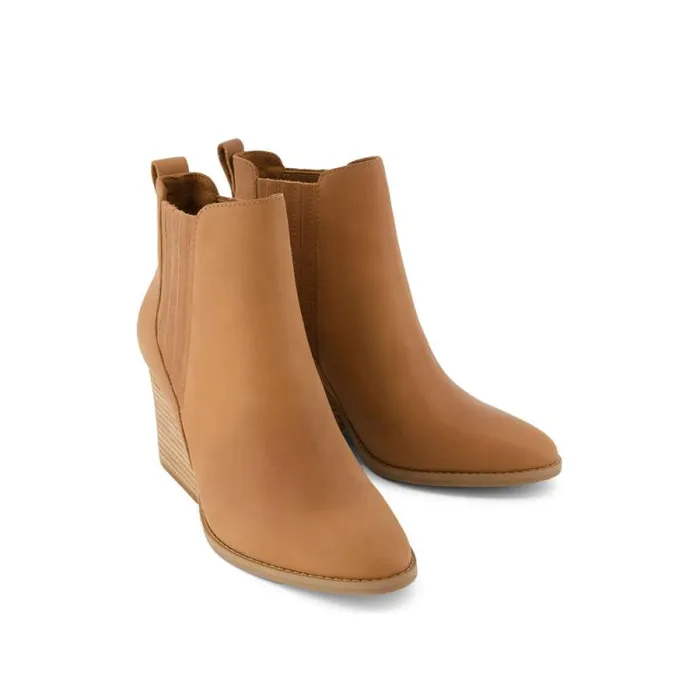 Toms Boots and Booties Noa Ankle Boot Brown Sugar Leather 8211 Women Toms Boots and Booties Noa Ankle Boot Brown Sugar Leather 8211 Women