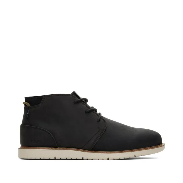 Toms Boots Navi Boot Water Resistant Black 8211 Men