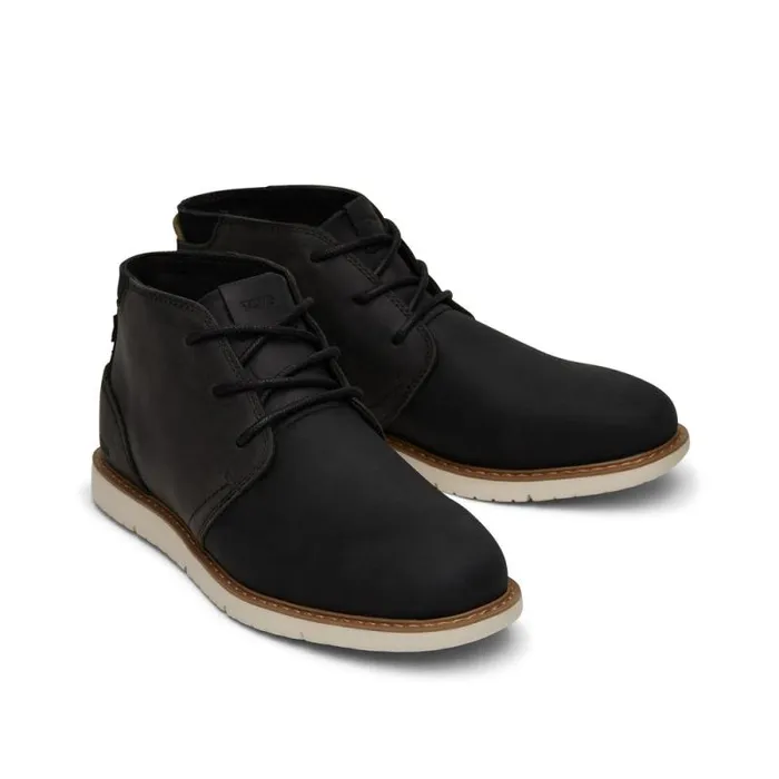 Toms Boots Navi Boot Water Resistant Black 8211 Men Toms Boots Navi Boot Water Resistant Black 8211 Men
