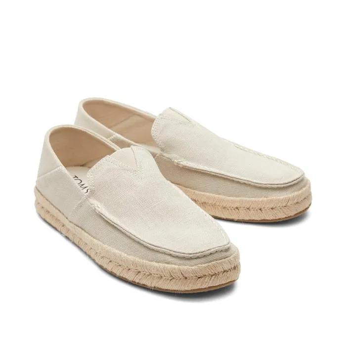 Toms Dress Casual Alonso Rope Loafer Fog Heritage Canvas 8211 Men Toms Dress Casual Alonso Rope Loafer Fog Heritage Canvas 8211 Men