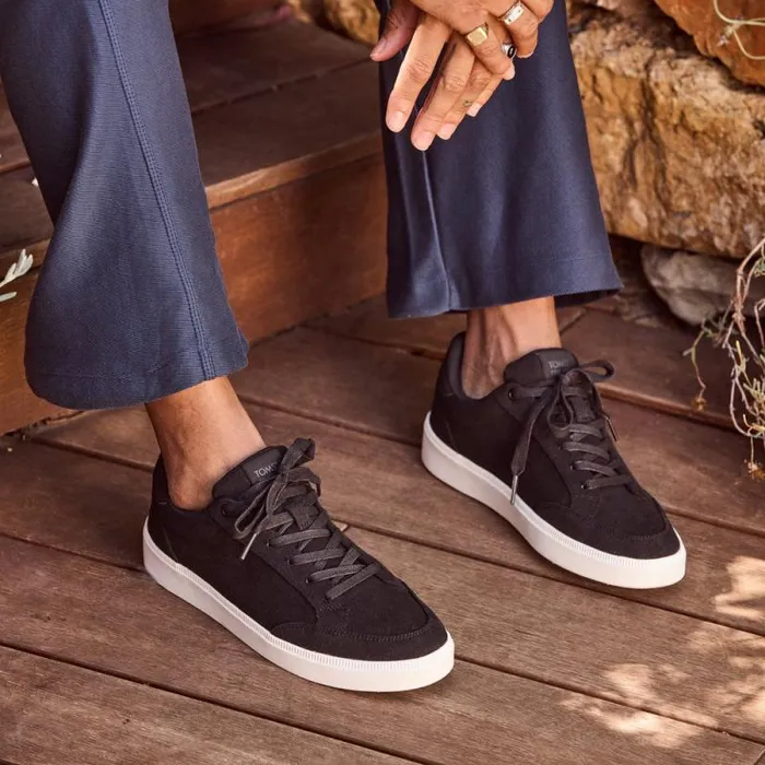 Toms Dress Casual TRVL LITE Rio Twill Sneaker Black Vintage Twill 8211 Men Toms Dress Casual TRVL LITE Rio Twill Sneaker Black Vintage Twill 8211 Men