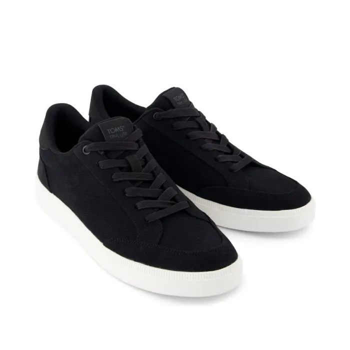 Toms Dress Casual TRVL LITE Rio Twill Sneaker Black Vintage Twill 8211 Men Toms Dress Casual TRVL LITE Rio Twill Sneaker Black Vintage Twill 8211 Men