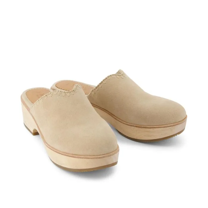 Toms Heels and Wedges Addison Clog Heel Deco Natural 8211 Women Toms Heels and Wedges Addison Clog Heel Deco Natural 8211 Women