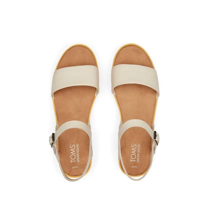 Toms Sandals Brynn Platform Sandal Leather Fog 8211 Women Toms Sandals Brynn Platform Sandal Leather Fog 8211 Women