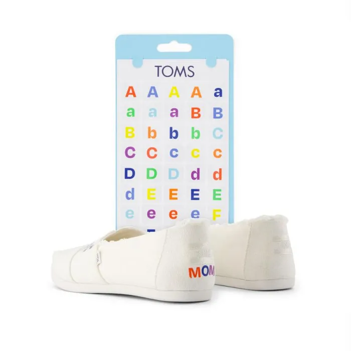 Toms Shoe Tattoos TOMS Shoe Tattoos 4 Pack Colorful Letters 8211 Gear