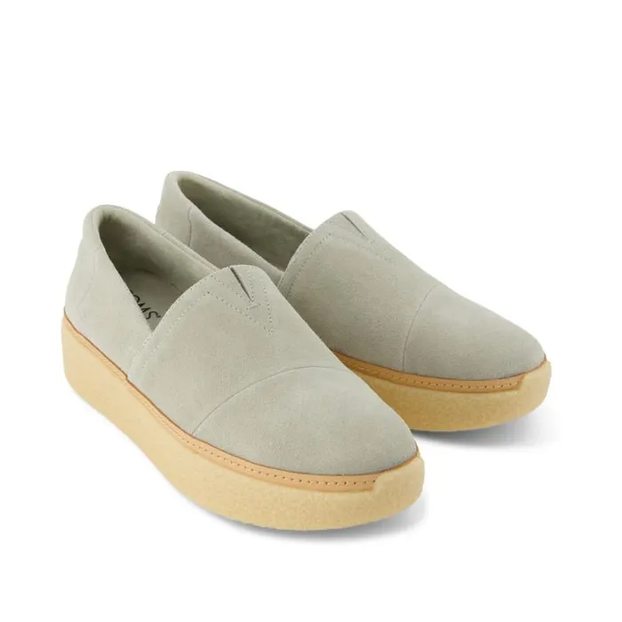 Toms Slip Ons Adelaide Espadrille Clay Premium Suede 8211 Women Toms Slip Ons Adelaide Espadrille Clay Premium Suede 8211 Women