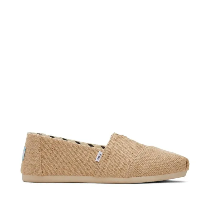 Toms Slip Ons Alpargata Natural Undyed Heritage Canvas 8211 Women